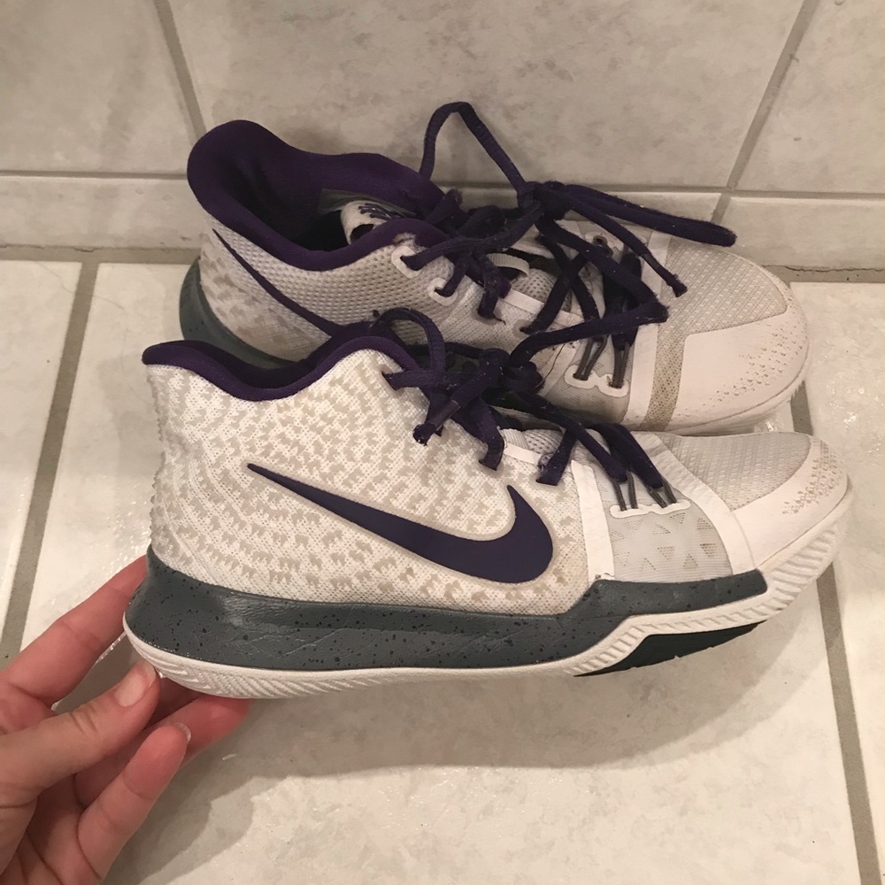Custom designed Kyrie Irving shoes